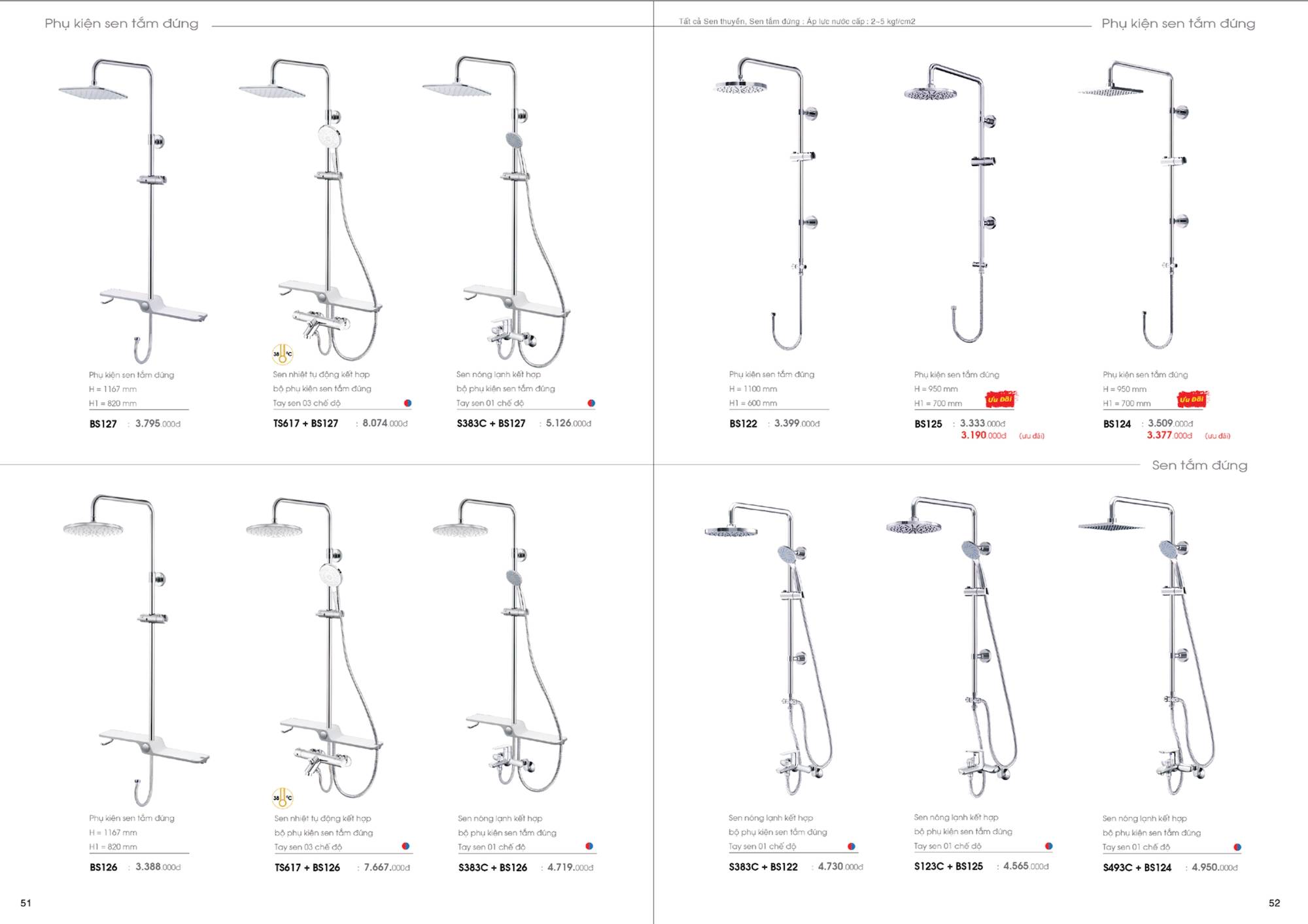 Bảng giá và Catalogue Thiết bị vệ sinh CAESAR mới nhất 2024 / Page 27